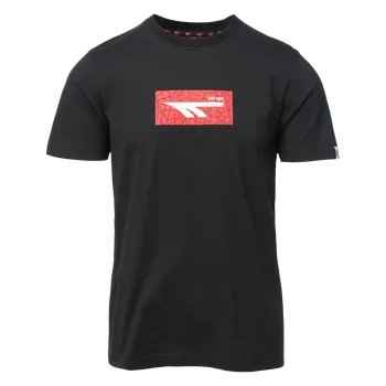 Pánské tričko Pánské Tričko s krátkým rukávem HI-TEC AMILO M000261624 – Černá M