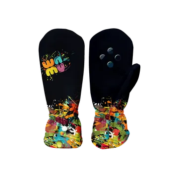 Módní doplněk WAMU Dětské softshellové rukavice GAME ON vel. 6