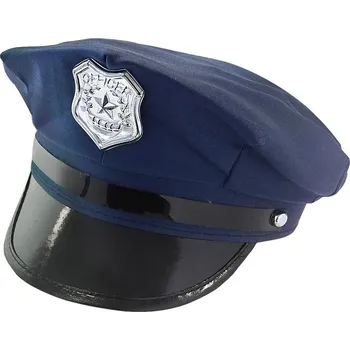 Policejní čepice modrá