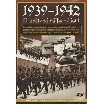 DVD film II. světová válka - část I. 1939-1942 - DVD