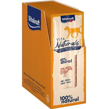 Pamlsek pro psa Vitakraft Vita Naturals tyčinky hovězí 28 × 22 g