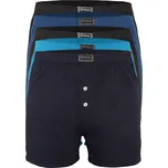 Mojmír pánské trenkoslipy T421 - 5bal. M vícebarevná