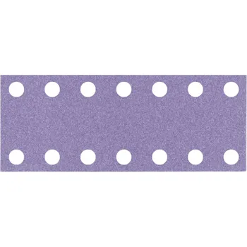 Brusný papír Smirdex 740 Keramická řada 70 mm x 400 mm P100 děrování 14