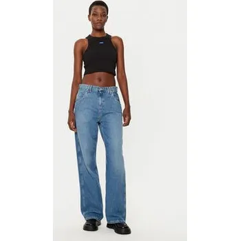 HUGO Top Baby 50511450 Černá Slim Fit XL