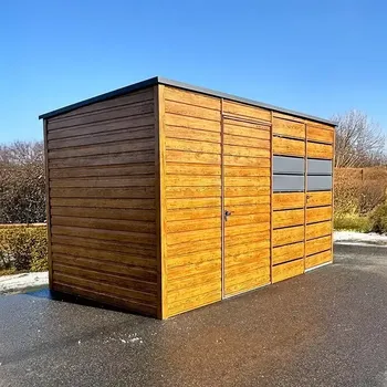 Zahradní domek Zahradní domek s přístřeškem 4 x 2 m