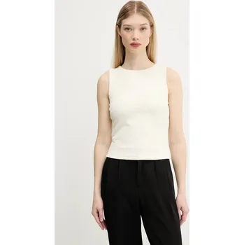 Top HUGO Daironi 50542420 béžová 01X, vel. XL