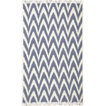 Šátek Pareo Calma House Galdana modrá barva GALDANA.130.AZU 55X