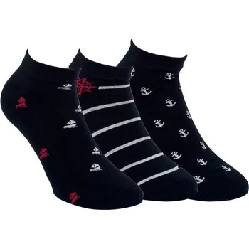 Pánské ponožky RS letní pánské bavlněné elastické sneaker ponožky mix 43-46