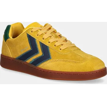 Dámská obuv Semišové tenisky Hummel Vm78 Cph Lz růžová barva, 226234 17X, EUR 37