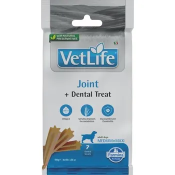 Pamlsek pro psa Vet Life Dog Dental Snack Joint Adult Medium & Maxi 100 g