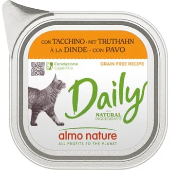 Krmivo pro kočku Almo Nature Daily Menu cat van. krůta 100g