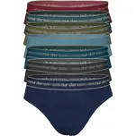 Cotton 3D Flex slipy Black - dvojbal M vícebarevná