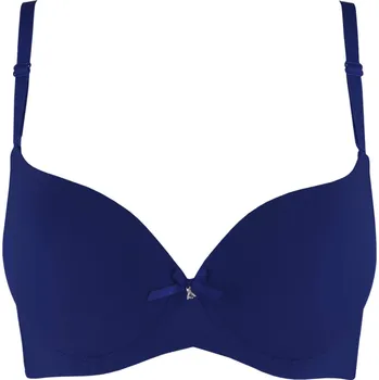 Podprsenka Alica push-up podprsenka s kosticí 8002 75B tmavě modrá