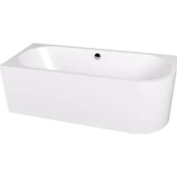 Vana EBS Velvet Vana asymetrická 170x75 cm, levá, bílá