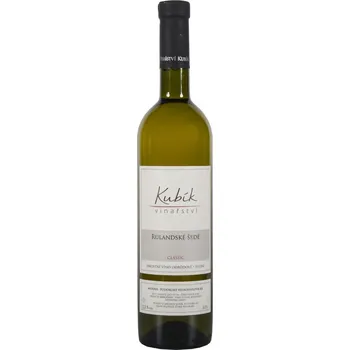 Víno Rulandské šedé, Vinařství Kubík, Velké Bílovice (2024)
