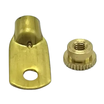 Kabelové oko Kabelová koncovka MOSAZNÁ šroubovací - KOMPLETNÍ