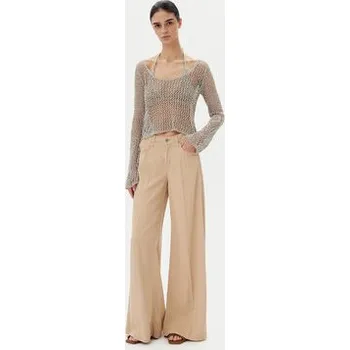 Dámský svetr PINKO Svetr Denali 104749 A2FB Šedá Regular Fit S