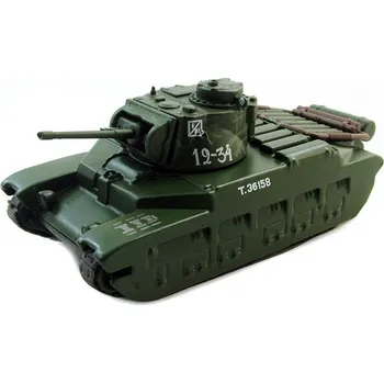 autíčko Mk-2 MATILDA - Ruské tanky #61 časopis s modelem Mk-2 MATILDA - kovový model tanku