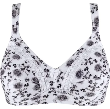 Podprsenka Lidmila podprsenka bez kostic 902 100C bílá