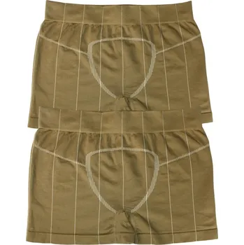 Boxerky Rita Man bezešvé boxerky - 2bal L khaki