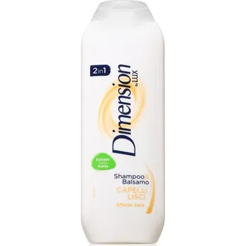Dimension by Lux 2in1 šampon a kondicionér 2 v 1 pro narovnání vlasů 250 ml
