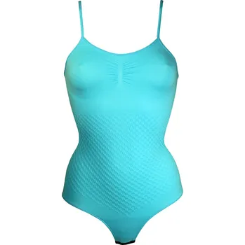 Body Angie III. bezešvé stahující body S modrá
