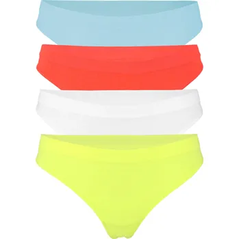 Dámské spodní prádlo Esterka tanga dámská barevná G&N 9514Z - 3 bal M vícebarevná
