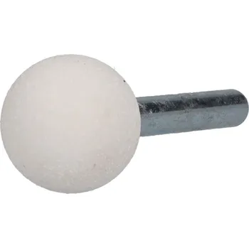 Brusný kotouč Kulový brusný kotouč Ø 20 mm na pneumatiky, Invento 595-0681