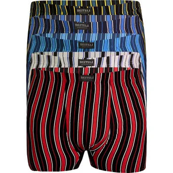 Boxerky Maxi boxerky s pruhy Vardan FM608-3 kusy 4XL vícebarevná