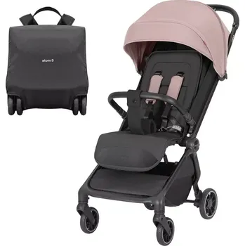 Kočárek Dětský kočárek CARRELLO Atom S Blossom Pink (CRL-5526)