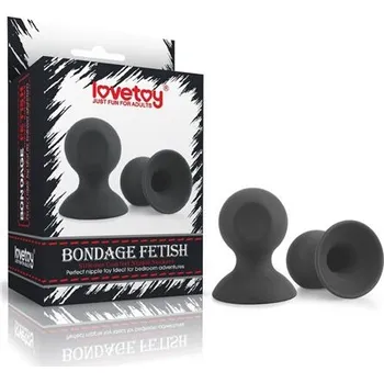 Přísavky Lovetoy SILICONE COMFORT NIPPLE SUCKERS | Lovetoy