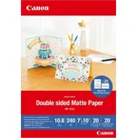 Canon Matte Photo Paper MP-101D 4076C007, 240 g/m2, 12x12cm, 30ks, matný, inkoustový, bílý, foto papír