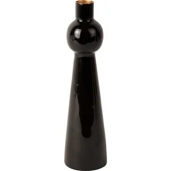 Svícen Svícen Mila 22cm černý Present Time (Barva-černá)