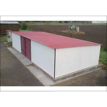 Přístřešek na auto Velká plechová garáž 10 x 5m