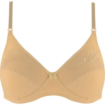 Podprsenka Mariana podprsenka bez výztuže s kosticemi 7523-1 110C béžová