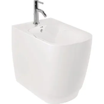 Bidet Kludi Resa S - Stojící bidet, otvor pro baterii, lesklá bílá 27BIB0143