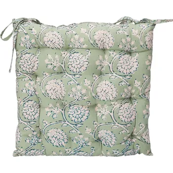 Podsedák Home Styling Collection Podsedák na zahradní židle, 40 x 40 cm, bavlna