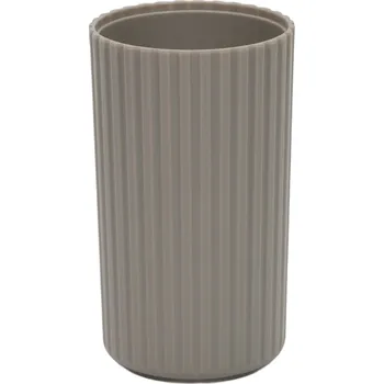 Držák na kartáček Allstar Kelímek na zubní kartáčky, Minas, barva taupe