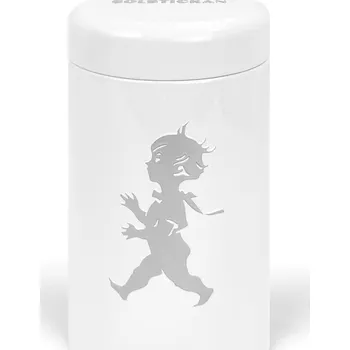 Dveřní kování MP KOVÁNÍ SN - DESIGNOVÉ ZÁPALKY V DÓZE Povrch: Bílá lesklá / stříbrný lesklý emblém