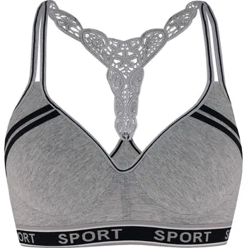 Podprsenka Mon Cheri Sport podprsenka s krajkou 75B šedá