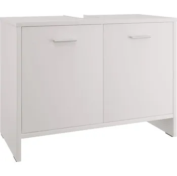 Koupelnový nábytek Skříňka pod umyvadlo 67x33 cm, bílá/dub barva dřeva: Bílá