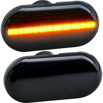 Směrový světlomet LED blinkry Dacia Duster 1 - zatmavené