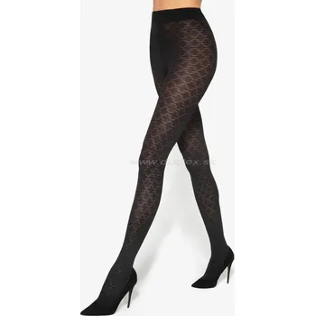 Dámské punčochy GATTA Punčochové kalhoty Loretta3D50-vz.137 Barva: nero, Velikost: 3(M)