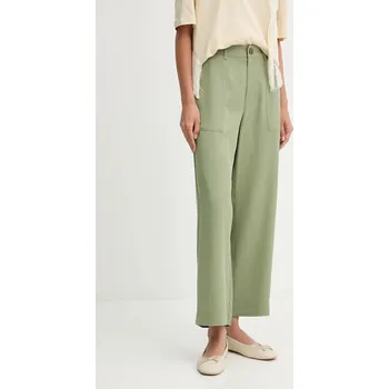 Kalhoty United Colors of Benetton 4NPHDF09D zelená 91X, vel. 36