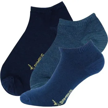 Pánské ponožky RS unisex letní sneaker bambusové melírované ponožky mix1 35-38