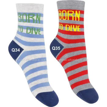 Dětská móda GATTA Dětské ponožky g24.n01-vz.305 Barva: Q35, Velikost: 24-26(16-17)