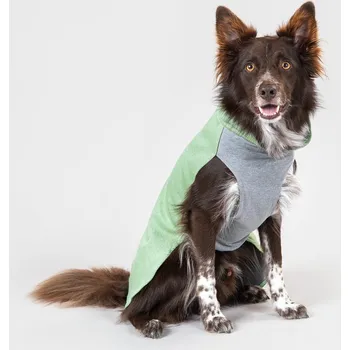 Obleček pro psa ZIMNÍ REGENERAČNÍ OBLEČEK ZELENÝ 45