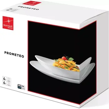 Talíř Bormioli Rocco 12 dílná sada talířů Prometheo