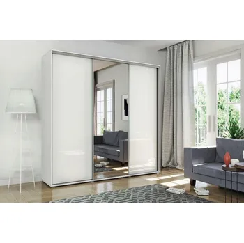 Šatní skříň Šatní skříň A30 (rozdílné barvy), výška 215 cm, šířka 250 cm