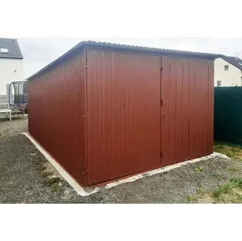 Přístřešek na auto Levná stavební buňka 3 x 5 m základní